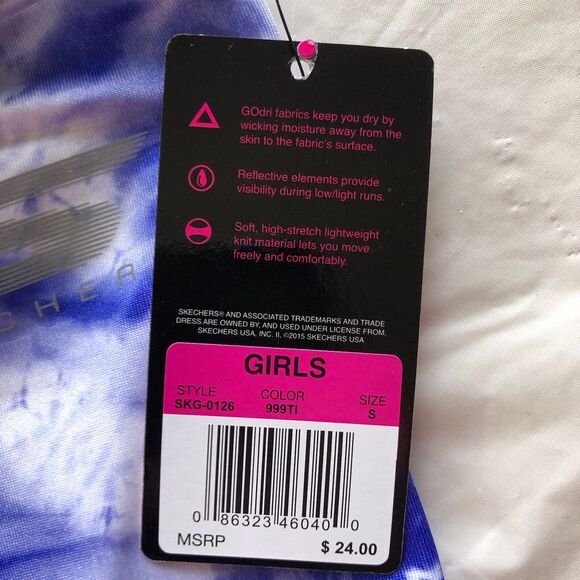 Skechers Performance Division Athletic Girls Pants Go Dri Size Small - Picture 4 of 6